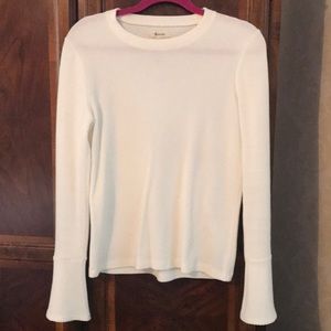 Madewell bell sleeve top